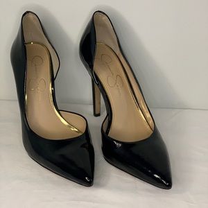 Jessica Simpson black heels